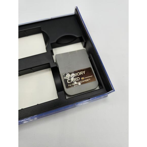 Vintage Original Playstation Memory Card 2X 2000 Y2K With Case - Picture 3 of 3